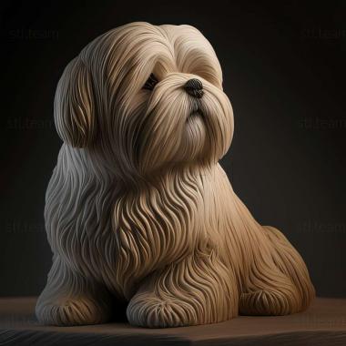 3D модель Собака Лхаса АПСО (STL)